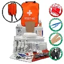 Regulation 7 (Factory) First Aid Kit (Government Spec) c/w Orange First Aid Backpack