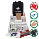 Regulation 7 (Factory) First Aid Kit (Government Spec) with First Aid Bag - Black