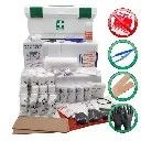 Regulation 7 (Factory) First Aid Kit (Government Spec) with Plastic First Aid Toolbox