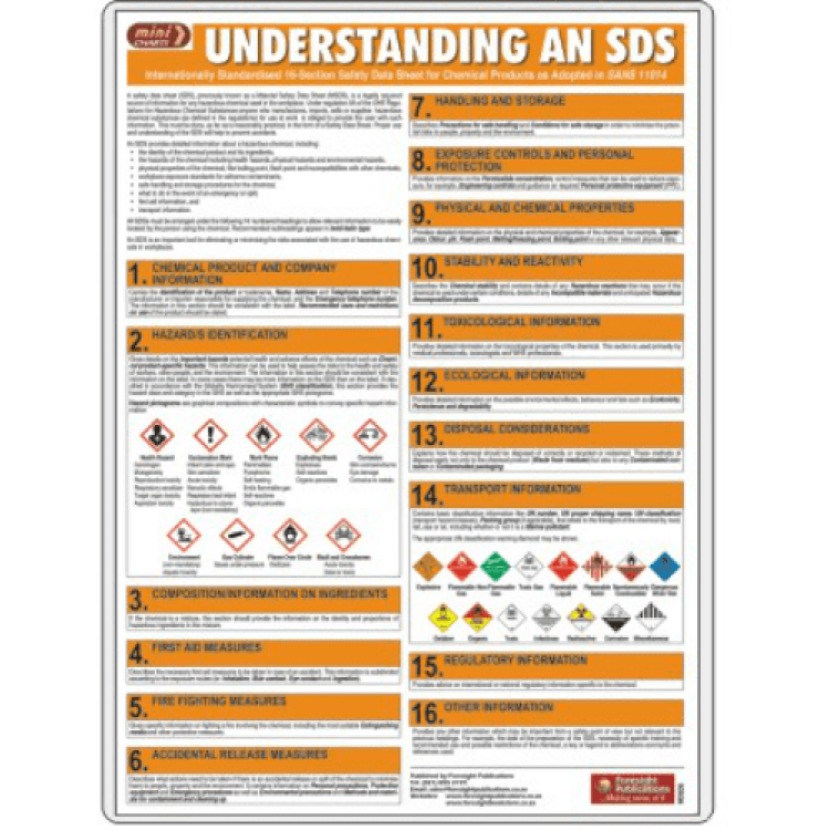 Understanding an SDS - Poster