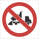 PV13 - SABS No dumping allowed safety sign