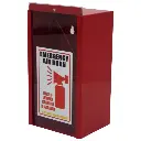 Red Air Horn Metal Case