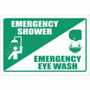 FA63 - Emergency Eyewash and Shower Sign