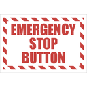 WF41 - Emergency Stop Button Sign