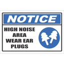 MA51 - High Noise Area Notice Sign