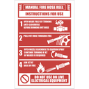 FR51 - Hose Reel Instruction Sign