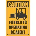 FLS6 - Forklifts Operating Area Sign