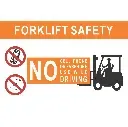 FLS15 - Forklift Safety Sign