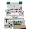 Regulation 3 (Factory) First Aid Kit (Government Spec) c/w Plastic First Aid Toolbox