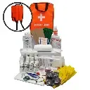 Regulation 7 Factory - First Aid Kit c/w Orange First Aid Backpack