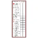 Regulation 3 (Factory) First Aid Kit Content List - Sticker