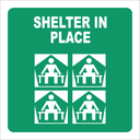 GA25 - SABS Shelter in place safety sign