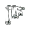 First Aid Safety Pins - Set of 12