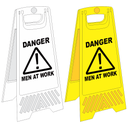 C-FS14 - Men At Work A-Frame Floor Stand