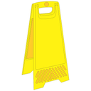 FS27 - Blank A-Frame Floor Stand - Yellow