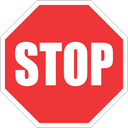 R1 - Stop Road Sign