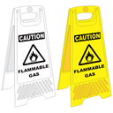 FS31 - Flammable Gas A-Frame Floor Stand