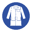 MV21N - Lab Coat Safety Sign