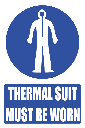 MV24E - Thermal Suit Explanatory Safety Sign