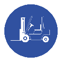 MA28 - Use Forklift Safety Sign