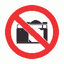 PV21 - No Cameras Safety Sign