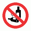 PV22 - No Alcohol Safety Sign