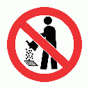 PV28 - No Drain Pollution Safety Sign
