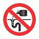 PV28N - No Drain Pollution Safety Sign