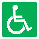 GA22 - Wheel Chair Sign