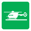 GA28 - Helicopter Pad Sign