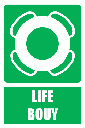 GA30E - Lifebuoy Explanatory Sign