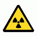 WW6 - Ionizing Hazard Safety Sign