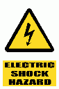 EL1E - Electrical Shock Hazard Explanatory Sign