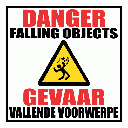 C14 - Falling Objects Sign