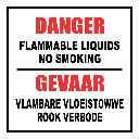 GAS16 - Danger Flammable Liquids Sign