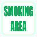 SM15 - Smoking Area Sign