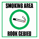 SM17 - Smoking Area Sign