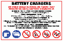 WF2 - Battery Chargers Sign