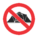 PR31 - No Camping Sign