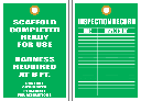 STS4 - Scaffold Completed Harness Required Tag
