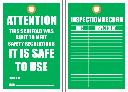 STS12 - Scaffold Safe To Use Tag