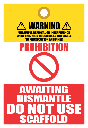 STU17 - Warning Prohibition Tag