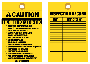 STC15 - Pre Shift Inspection Tips Tag