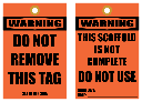 STC16 - Warning Do Not Remove Tag