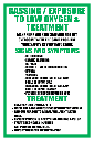FA3 - Gassing And Exposure To Low Oxygen Sign