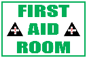 FA53 - First Aid Room Sign