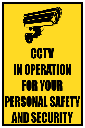 SE80 - CCTV In Operation Sign