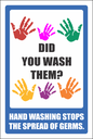 H3 - Did You Wash Your Hands Sign