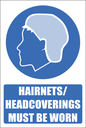 H11 - Headcoverings Must Be Worn Sign