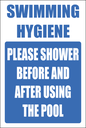 H22 - Swimming Hygiene Sign